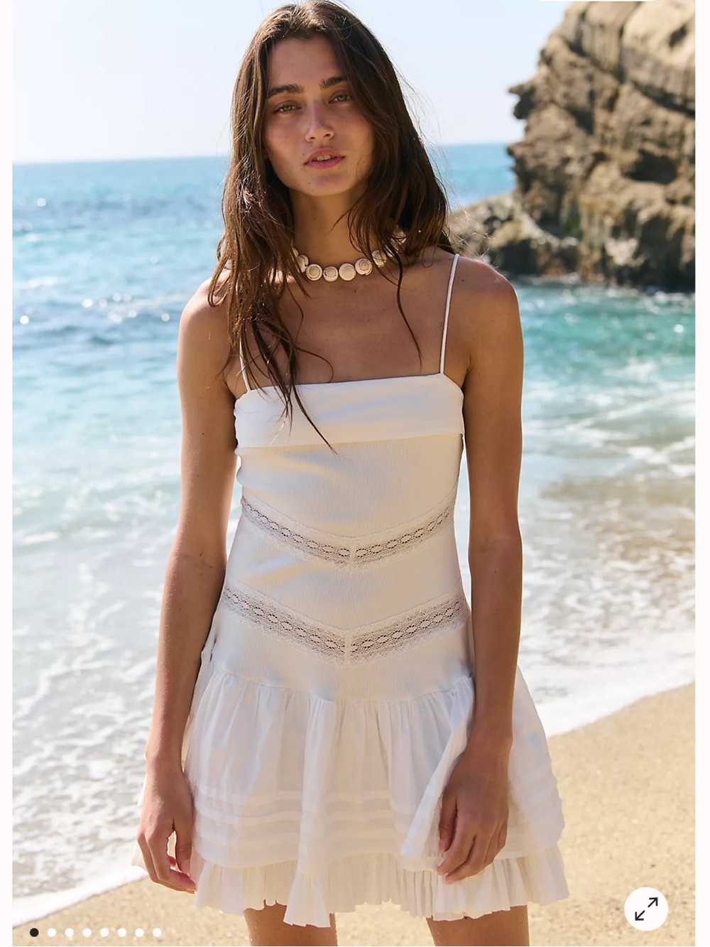 Free People Bliss Beauty Mini Dress
